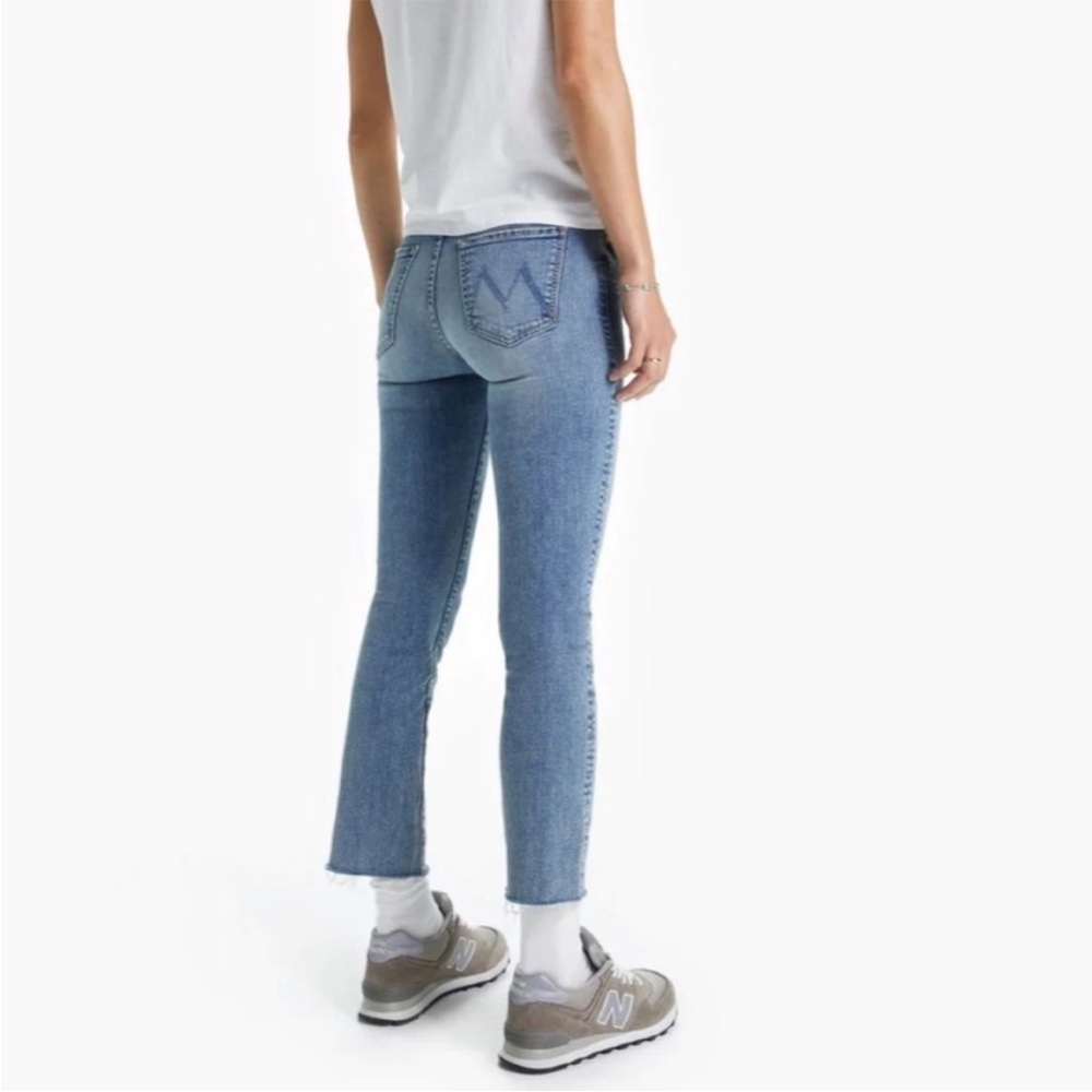 MOTHER The Rascal Ankle Fray in Bonfire Lightning Size 30